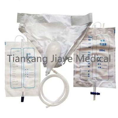 Прозрачный дизайн эластичный ремень мочеиспускательный пакет для универсальных ног Four Seasons