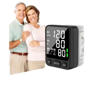 Встроенный аккумулятор запястье умный браслет цифровой Tensiomtros Sphygmomanometer для медицинского