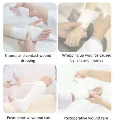 Медицинский хлопок большая рулонка 5 см*600 см с Jumbo хирургический стерильный гидрофильный марля рулонка