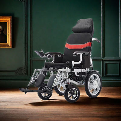 Легкий 12А 500Вт Склеенный свинцово-кислотный аккумулятор Моторизованный инвалидный кресло CE ISO 13485 Сертификат