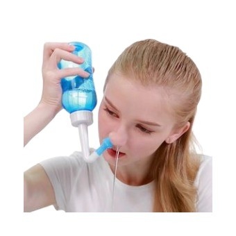 Отличный водяной куб ирригатор для младенцев Иригационный шприц для носа Медицинский с материалом