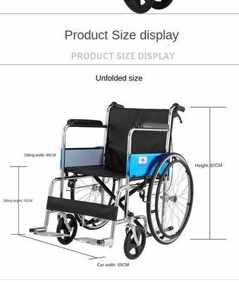Yuehe Injection 20172561825's Best Seller для инвалидов складной ручной инвалидной коляски