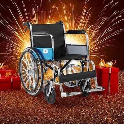 Легкий складной инвалидный кресло с Commode Recliner Комбинированные торговые атрибуты и стиль