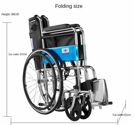 Легкий складной инвалидный кресло с Commode Recliner Комбинированные торговые атрибуты и стиль