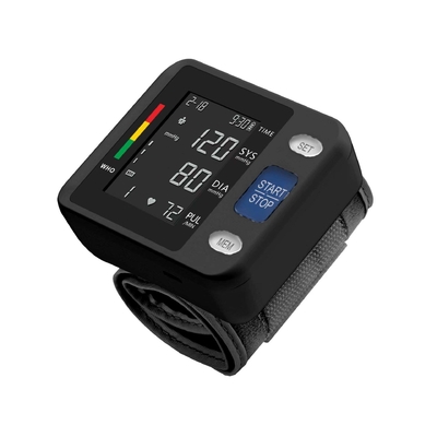 Цифровой запястье Sphygmomanometer CE 5 лет Электрические медицинские приборы Пластик 78,5 * 68 * 30 мм