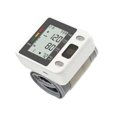 Цифровой запястье Sphygmomanometer CE 5 лет Электрические медицинские приборы Пластик 78,5 * 68 * 30 мм