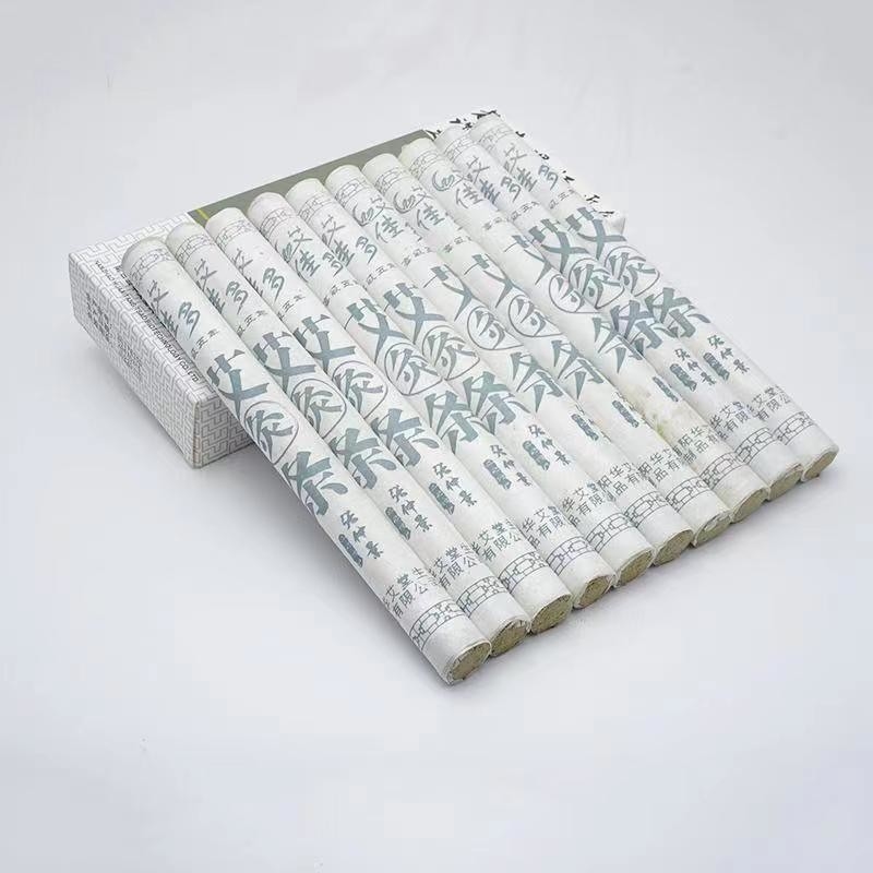 Мугwort Moxa Stick Roll изготовлен из Folium Artemisiae Argyi для традиционной китайской медицины